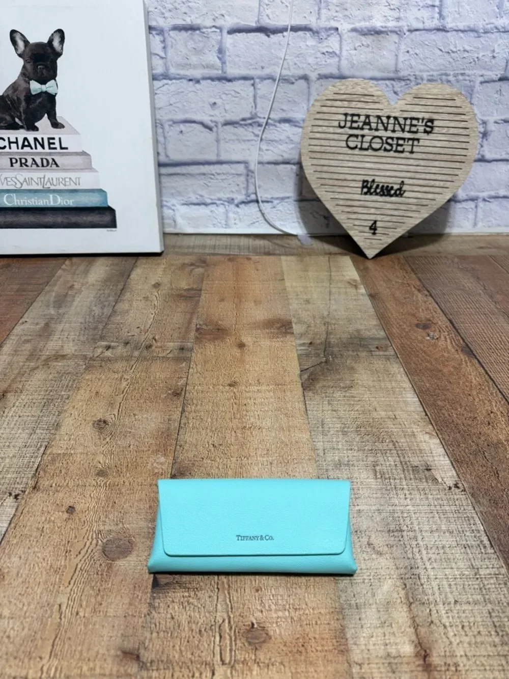 Authentic Tiffany & Co. Sunglass Case Softcase Triangular Glasses Case